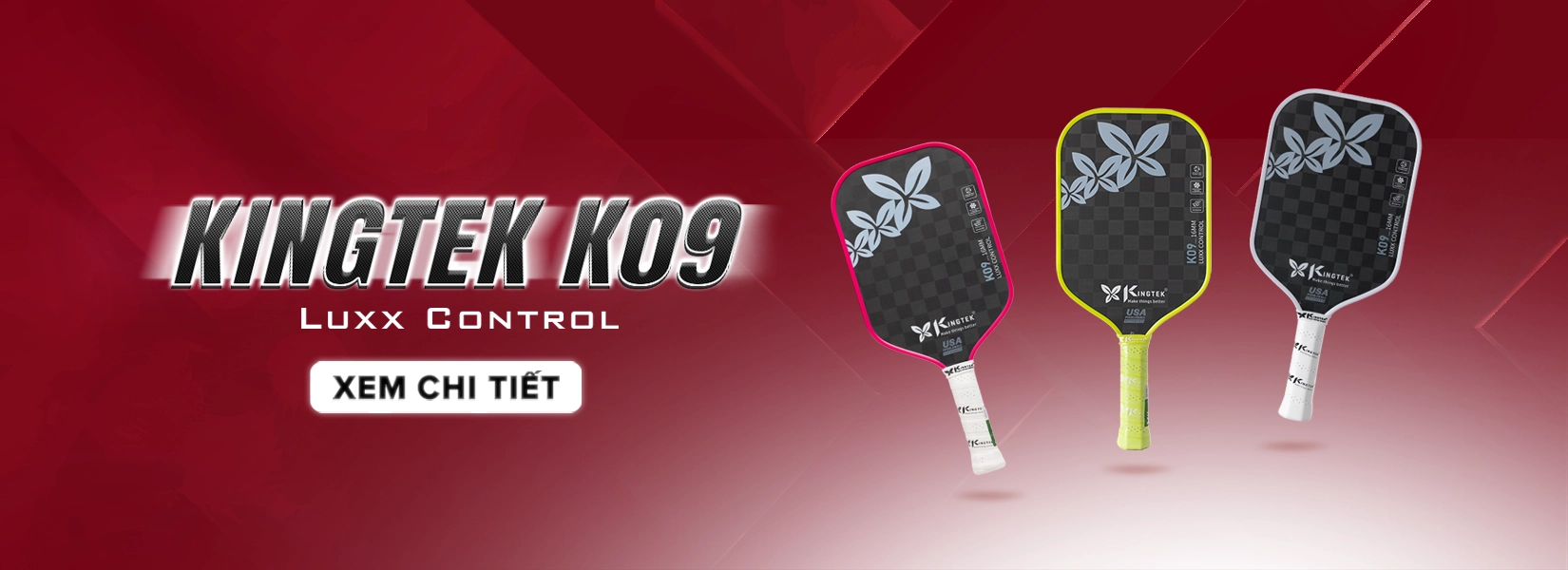 vợt pickleball Kingtek K09