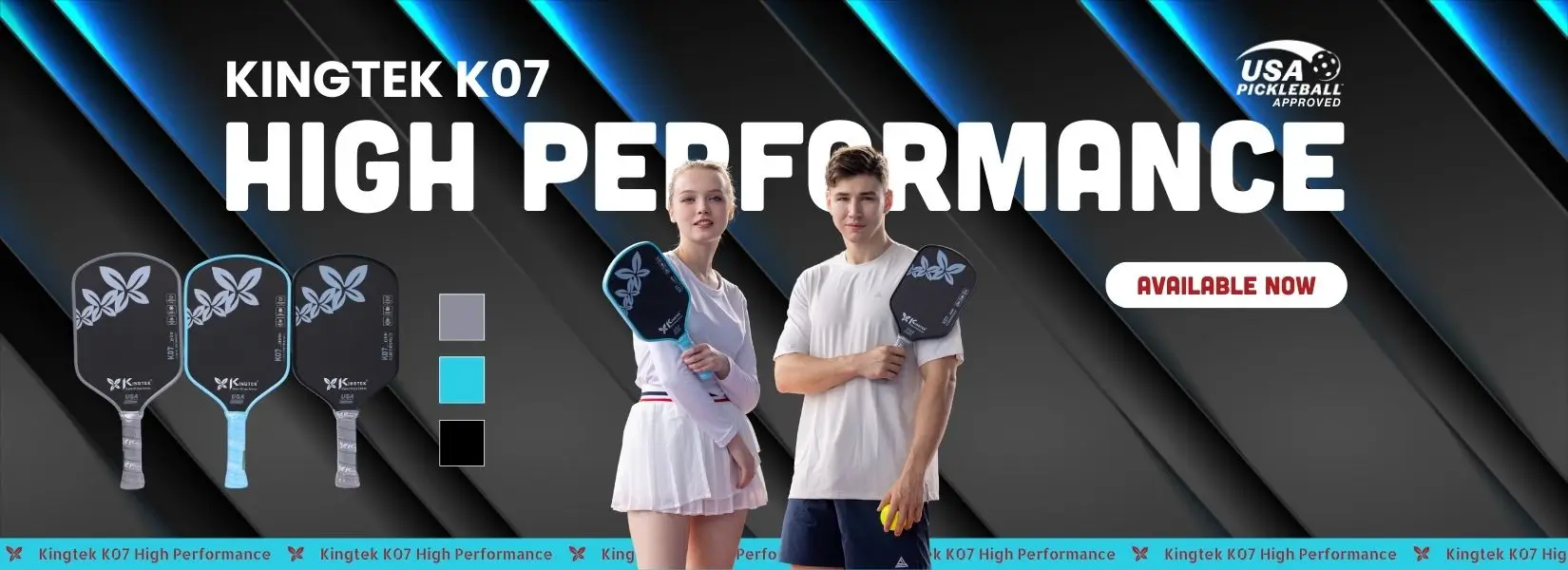 vợt pickleball Kingtek K07