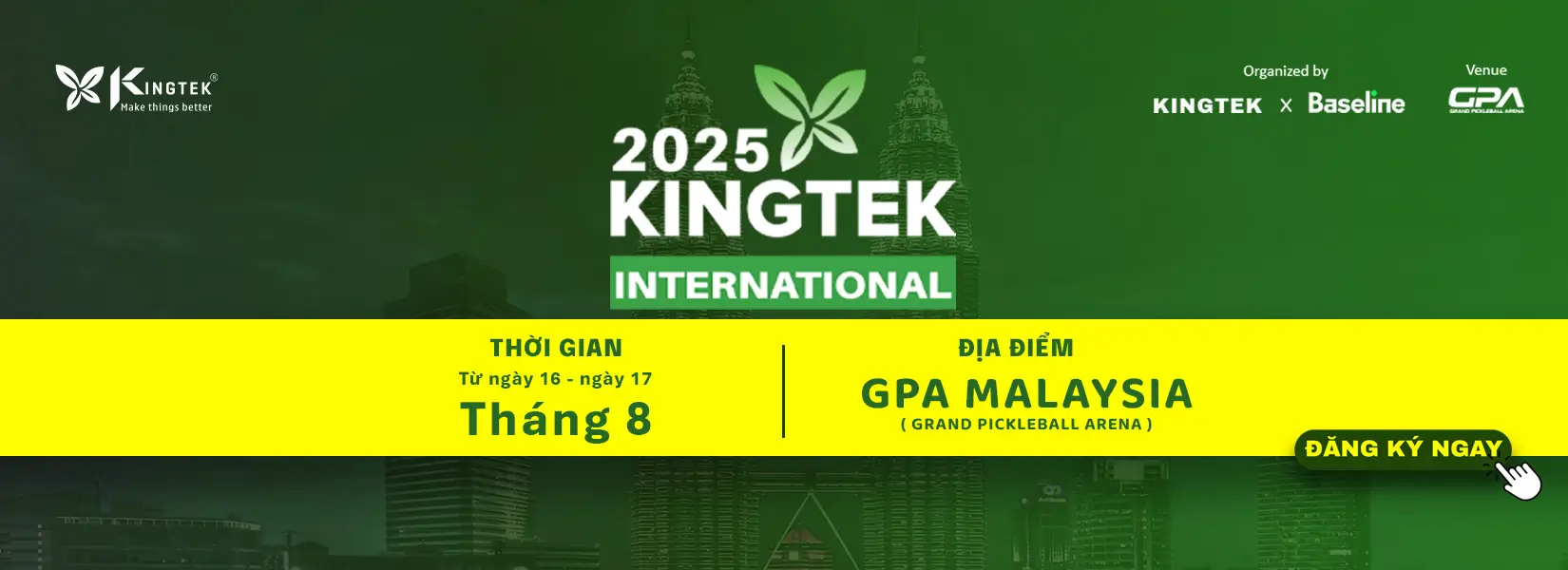 Giải Kingtek International 2025