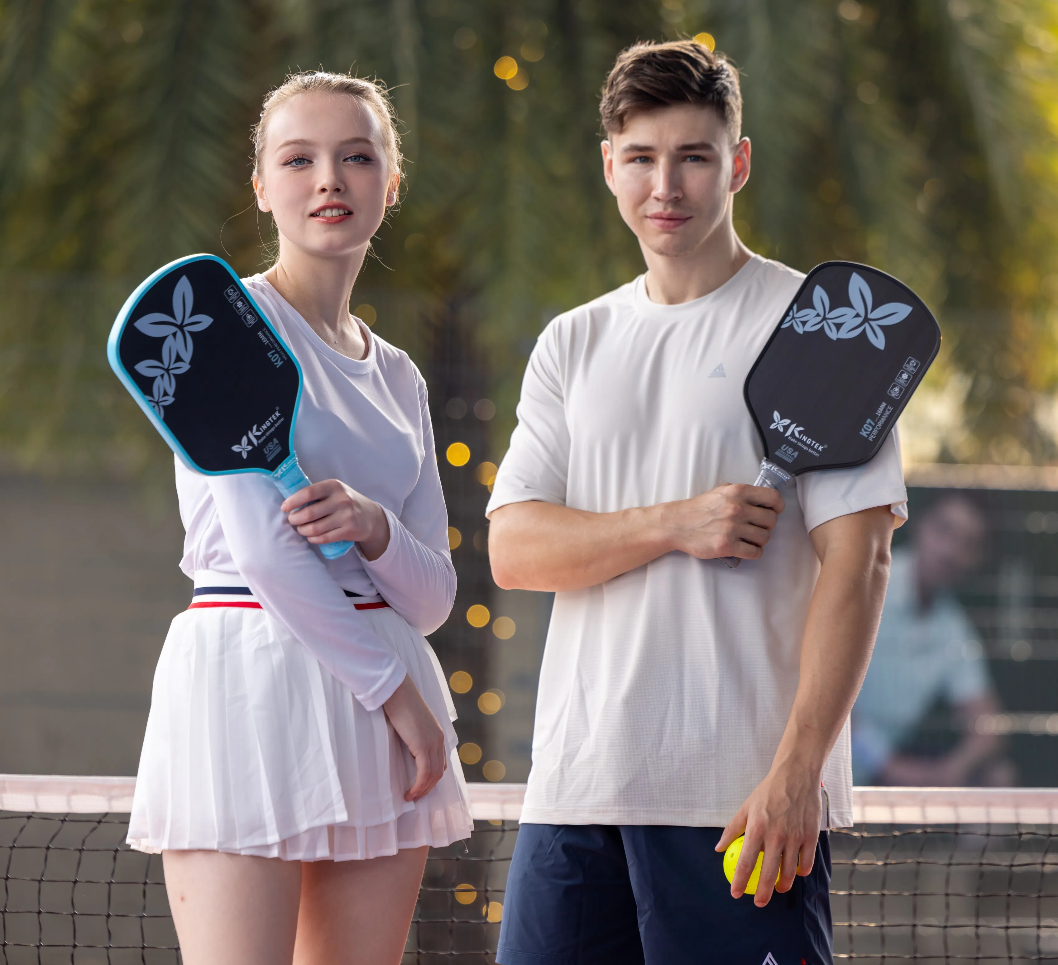 vợt pickleball K07 grey 5