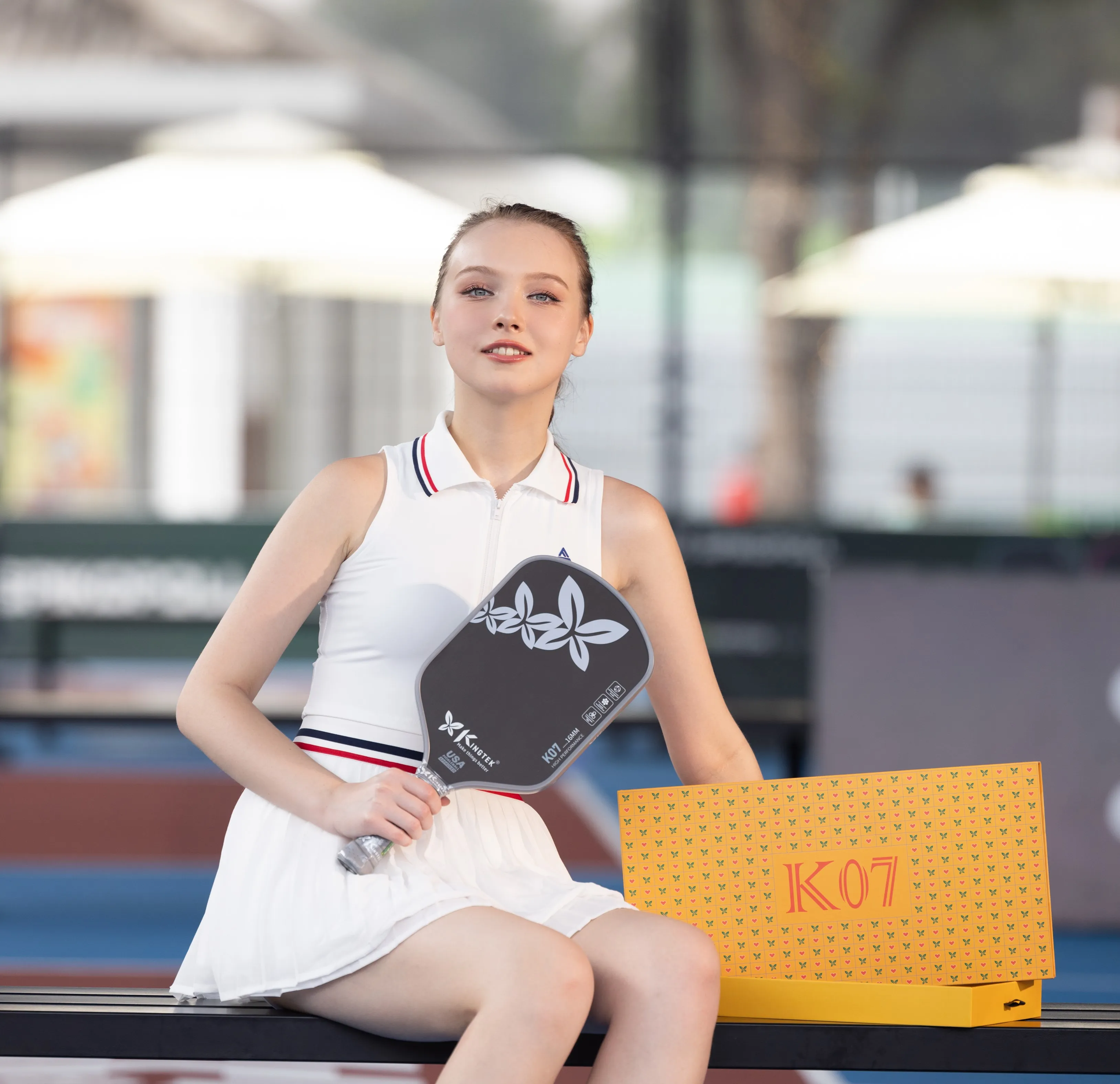vợt pickleball K07 grey 7
