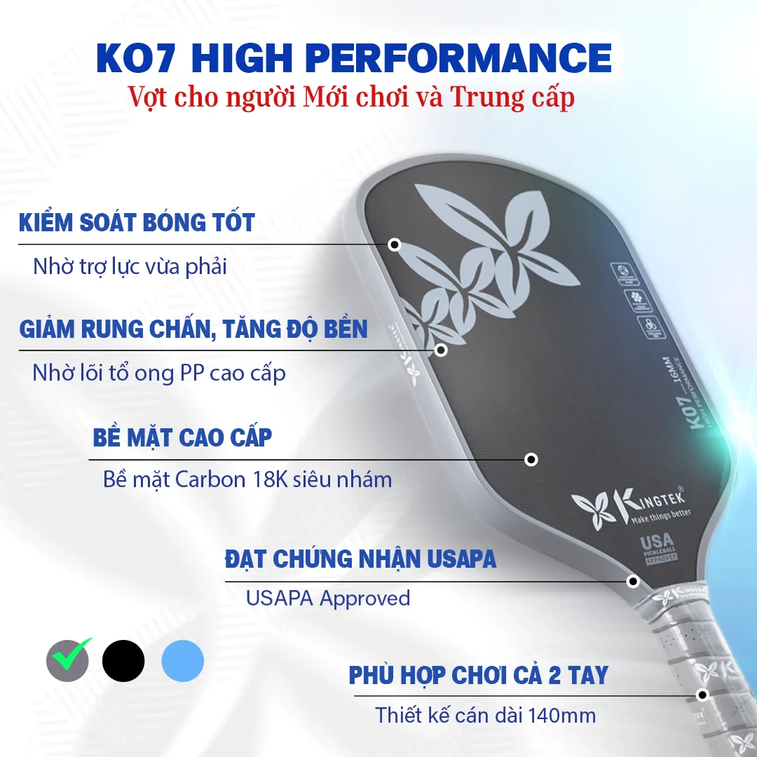vợt pickleball K07 High performance