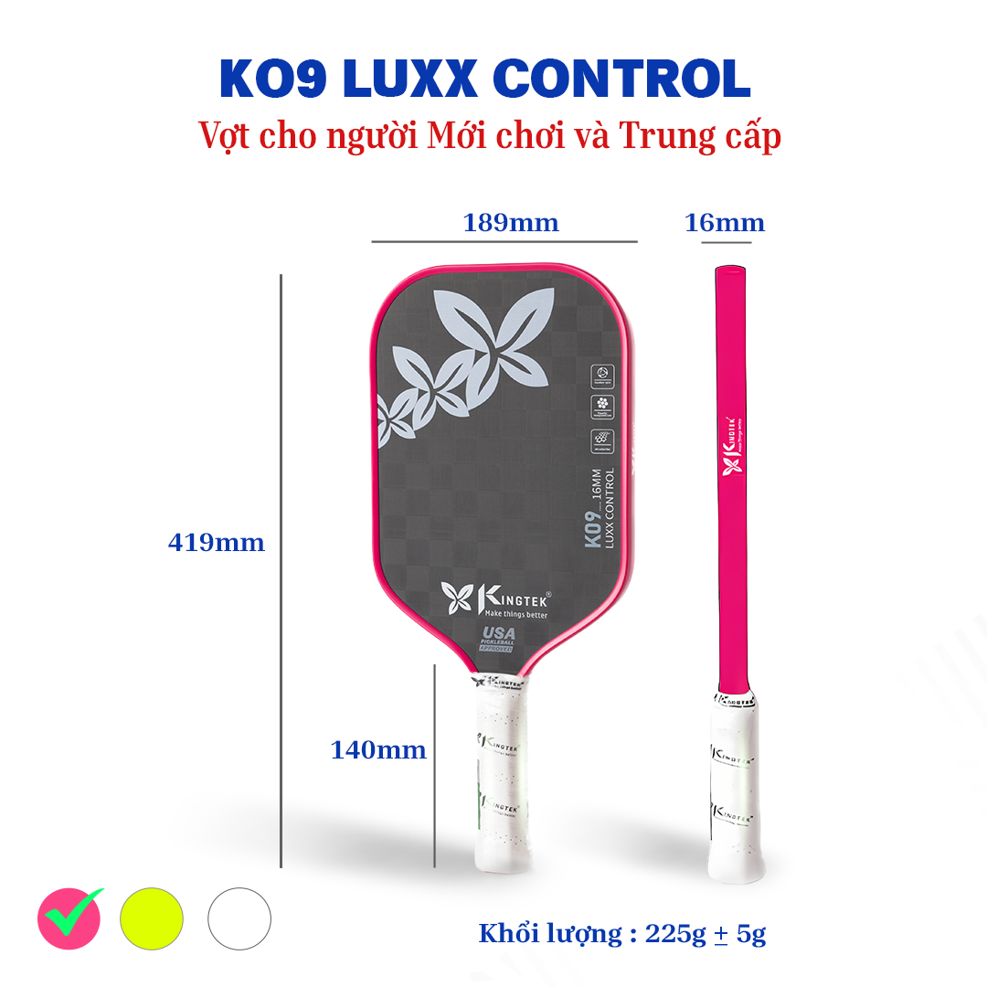 vợt pickleball K09 Luxx Control