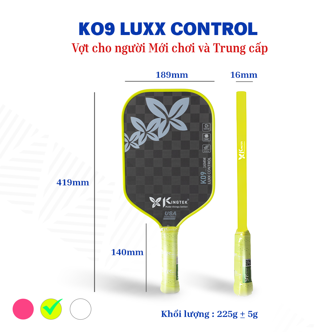 vợt pickleball K09 Luxx Control