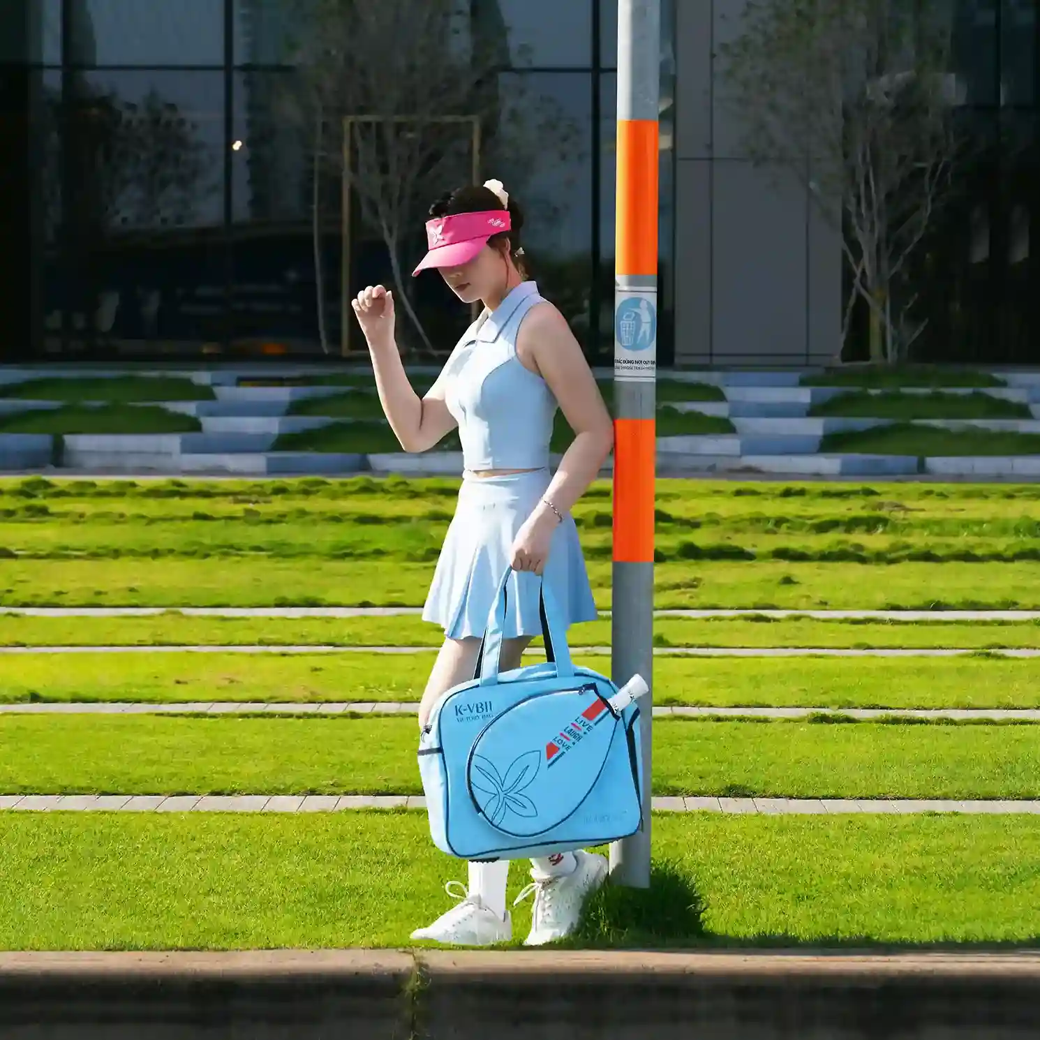 túi thời trang pickleball Kingtek màu hồng